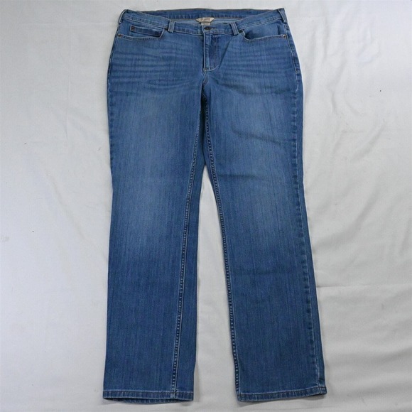 Duluth 14 x 31 Duluthflex Daily 40712 Slim Leg‎ Light Wash Stretch Denim Jeans - Picture 1 of 7